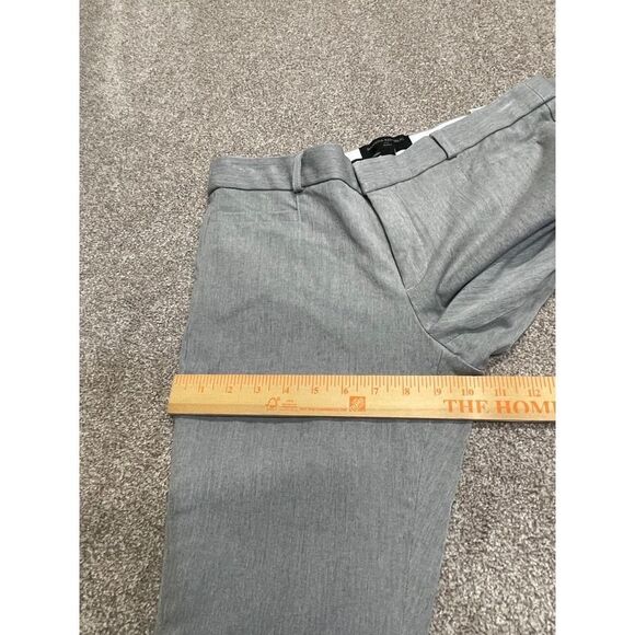 Banana Republic womens sloan straight pants sz 8 gray business casual pants - Picture 6 of 12